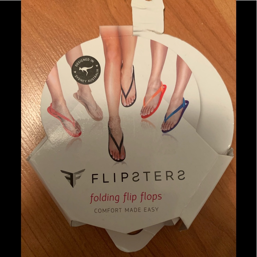 New Pink Folding Flip Flops